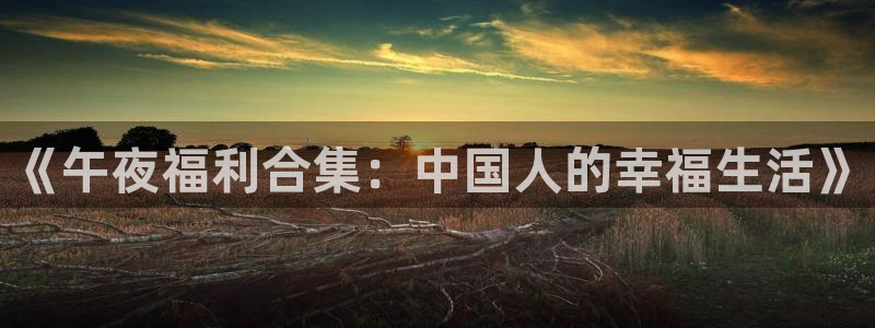 橘子视频下载app：《午夜福利合集：中国人的幸福生活》